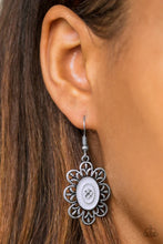 Load image into Gallery viewer, Posy Party - Silver Earrings