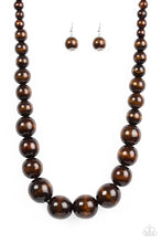 Load image into Gallery viewer, Effortlessly Everglades - Brown Necklace