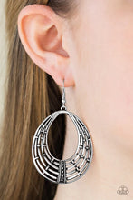 Load image into Gallery viewer, Tundra Texture - Silver Earrings