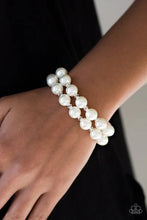 Load image into Gallery viewer, BALLROOM and Board - White Bracelet