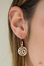 Load image into Gallery viewer, All The Time In The WHIRL - Rose Gold Necklace