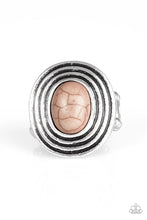 Load image into Gallery viewer, Spiraling Sands - Brown Ring