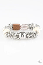 Load image into Gallery viewer, Mesmerizingly Magmatic - White Bracelet