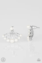 Load image into Gallery viewer, Big Dreams - White Double-Sided Post Earrings
