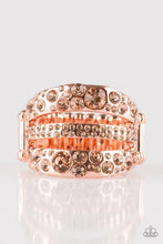Load image into Gallery viewer, Stacks On Stacks On Stacks - Copper Ring