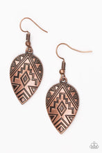 Load image into Gallery viewer, Adobe Adornment - Copper Earrings