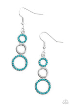 Load image into Gallery viewer, Bubble Bustle - Blue Earrings