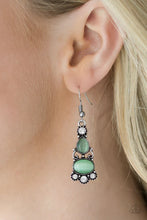 Load image into Gallery viewer, Push Your LUXE - Green Earrings