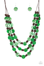 Load image into Gallery viewer, Key West Walkabout - Green Necklace