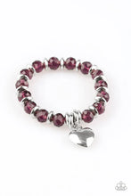 Load image into Gallery viewer, Need I Say AMOUR? - Purple Bracelet