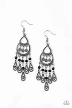 Load image into Gallery viewer, Eastern Excursion - Black Earrings