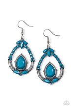 Load image into Gallery viewer, Vogue Voyager - Blue Earrings