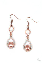 Load image into Gallery viewer, Roll Out The Ritz - Copper Earrings