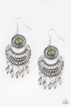 Load image into Gallery viewer, Mantra to Mantra - Green Earrings