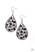 Load image into Gallery viewer, Certainly Courtier - Purple Earrings