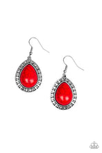 Load image into Gallery viewer, Sahara Serenity - Red Earrings
