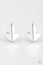 Load image into Gallery viewer, Fire Drill - Silver Post Earrings