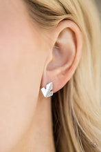Load image into Gallery viewer, Fire Drill - Silver Post Earrings