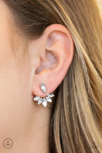 Load image into Gallery viewer, Radical Refinement - White Double-Sided Post Earrings