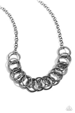 Heavy Metal Hero - Black Gunmetal Necklace