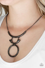 Load image into Gallery viewer, Walk Like An Egyptian - Black Gunmetal Necklace