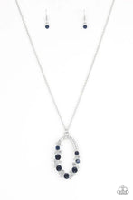 Load image into Gallery viewer, Spotlight Social - Blue Necklace