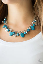 Load image into Gallery viewer, Flirtatiously Florida - Blue Necklace