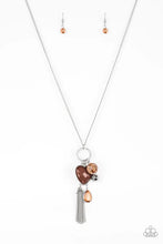 Load image into Gallery viewer, Haute Heartbreaker - Brown Necklace