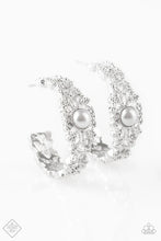 Load image into Gallery viewer, Exquisite Expense - Silver Hoop Earrings