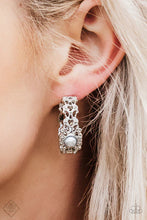 Load image into Gallery viewer, Exquisite Expense - Silver Hoop Earrings