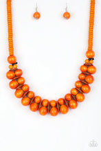 Load image into Gallery viewer, Caribbean Cover Girl - Orange Necklace