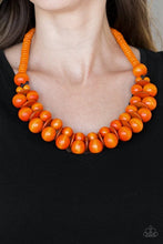 Load image into Gallery viewer, Caribbean Cover Girl - Orange Necklace