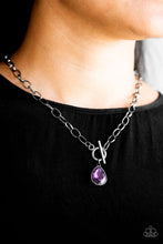 Load image into Gallery viewer, So Sorority - Purple Necklace