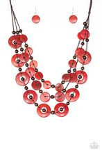 Load image into Gallery viewer, Catalina Coastin - Red Necklace
