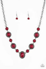 Load image into Gallery viewer, Voyager Vibes - Red Necklace