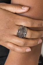 Load image into Gallery viewer, Trailblazin Trails - Black Gunmetal Ring