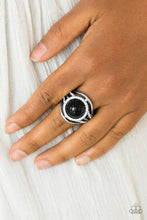 Load image into Gallery viewer, Pampered In Pearls - Black Ring