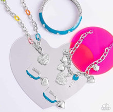 Load image into Gallery viewer, Cherishing Color - Blue Hoop Earrings