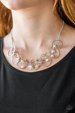 Load image into Gallery viewer, Seafront Scene - White Necklace