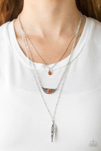 Load image into Gallery viewer, Sahara Sparrow - Orange Necklace