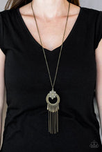 Load image into Gallery viewer, My Main MANTRA - Brass Necklace