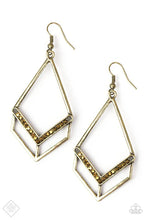 Load image into Gallery viewer, Absolute Alpha - Brass Earrings