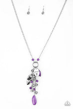 Load image into Gallery viewer, Hearts Content - Purple Necklace