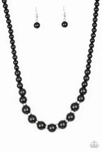 Load image into Gallery viewer, Showtime Shimmer - Black Necklace