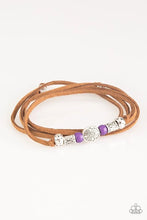 Load image into Gallery viewer, Clear A Path - Purple Bracelet