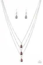 Load image into Gallery viewer, Radiant Rainfall - Red Necklace