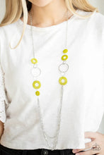 Load image into Gallery viewer, Tropical Sunsets - Green Necklace