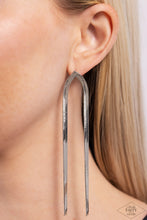 Load image into Gallery viewer, Very Viper - Silver Post Earrings