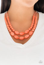 Load image into Gallery viewer, Sundae Shoppe - Orange Necklace