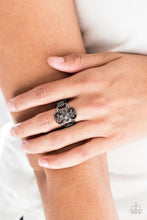 Load image into Gallery viewer, Summer Eden - Black Gunmetal Ring